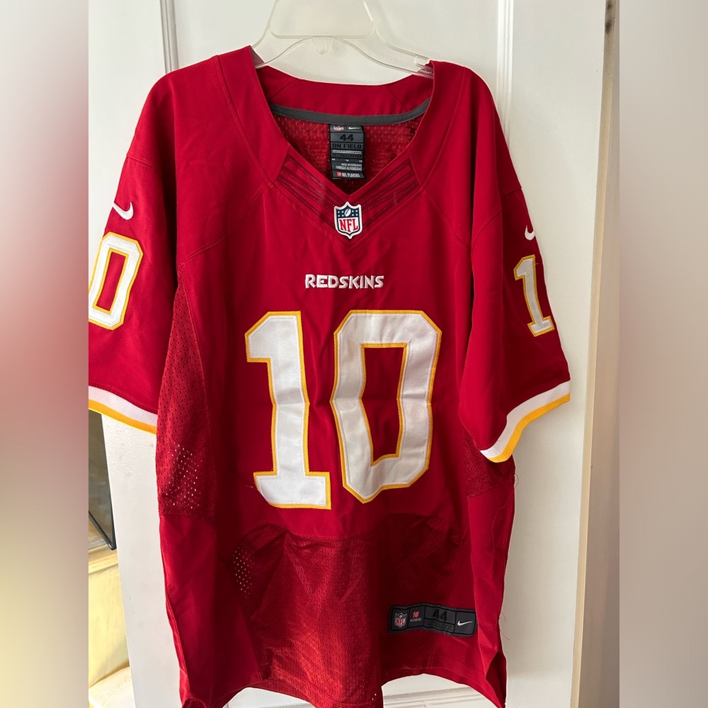 NFL Redskins Griffin III  Red On Field Jersey